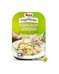 Buss Hähnchenstreifen in Sauce 300g. 12St.