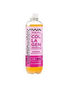 Viwa Collagen - Orange Passion Fruit (DPG) PET 0,6L. 12St.