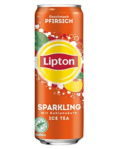 Lipton - Eistee Pfirsich Dose Sparkling 0,33L. 24St. DPG