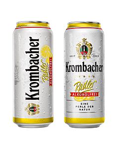 Krombacher Radler Alk. frei 0,5L. 24St.