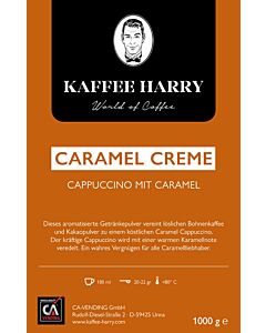 Kaffee Harry Caramel Creme Cappuccino 10x1kg.