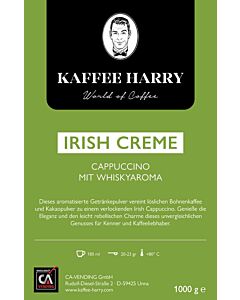 Kaffee Harry Irish Creme Cappuccino 10x1kg.