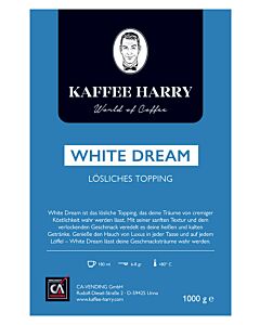 Kaffee Harry White Dream Topping 10x1kg.