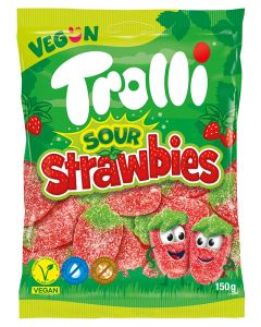 Trolli Sour Strawbies 150g. 21St.