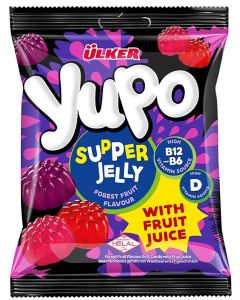 Ülker Yupo Supper Jelly mit Vitamin B&D (Halal) 64g. 24St.