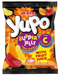 Ülker Yupo Supper Jelly mit Vitamin C (Halal) 64g. 24St.