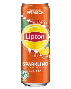 Lipton - Eistee Pfirsich Dose Sparkling 0,33L. 24St. DPG