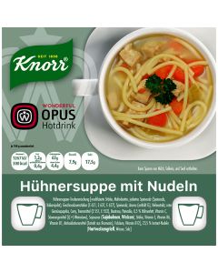 WO Knorr Hühnersuppe mit Nudeln 12x20 Becher